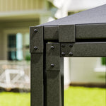 3x3 Or 3x6m Garden Gazebo With Extendable Awning