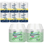 Freedom Aloe Vera 3-ply 90 Rolls + Rhino Kitchen Paper 24 Rolls