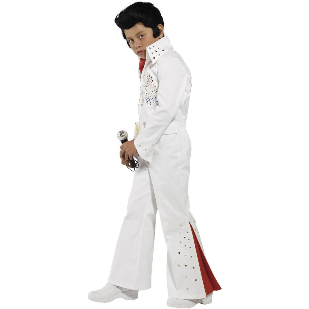 Elvis Costume, White | Age 7-9