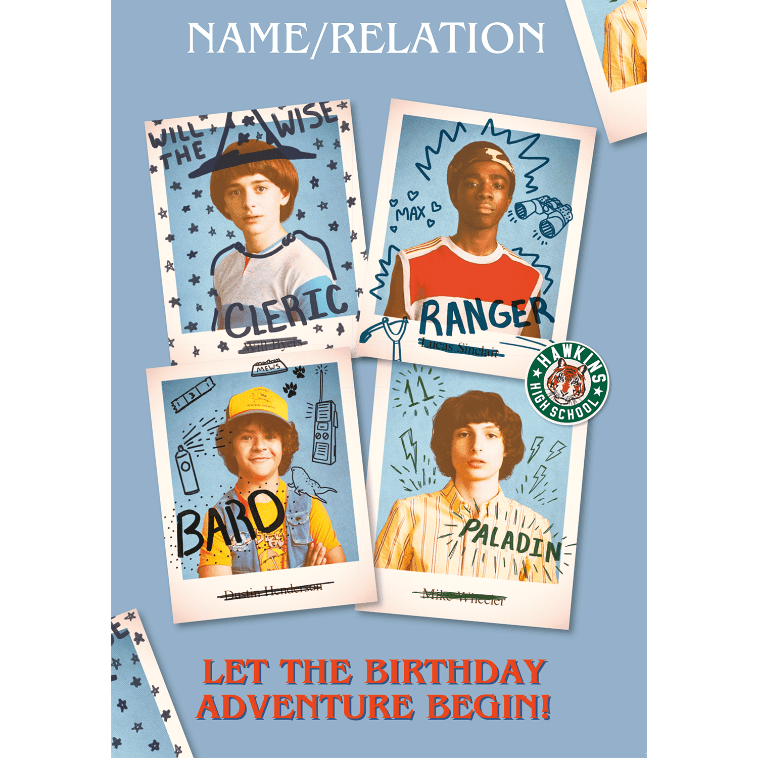 Personalised Birthday Card Official Product