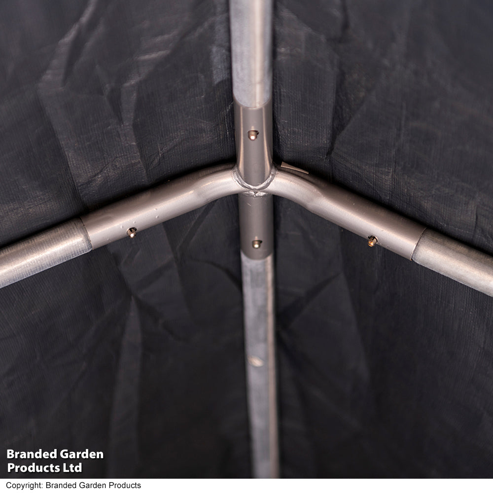 Garden_Gear Heavy Duty Pe Cover Shed 4 X 6ft Dark Grey