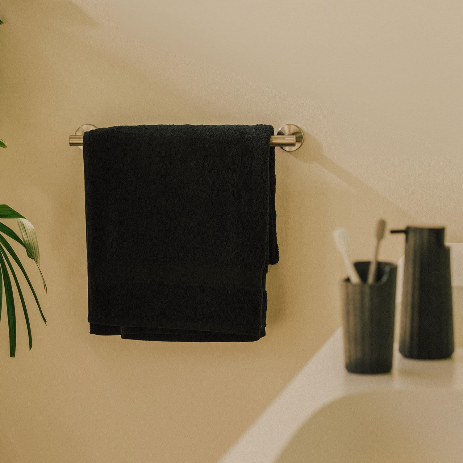 Towel Rail Brushed Black Pvd Architect Sp (46cm)