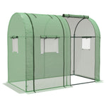 Tomato Greenhouse W/ Roll-up Doors 185x94x150cm