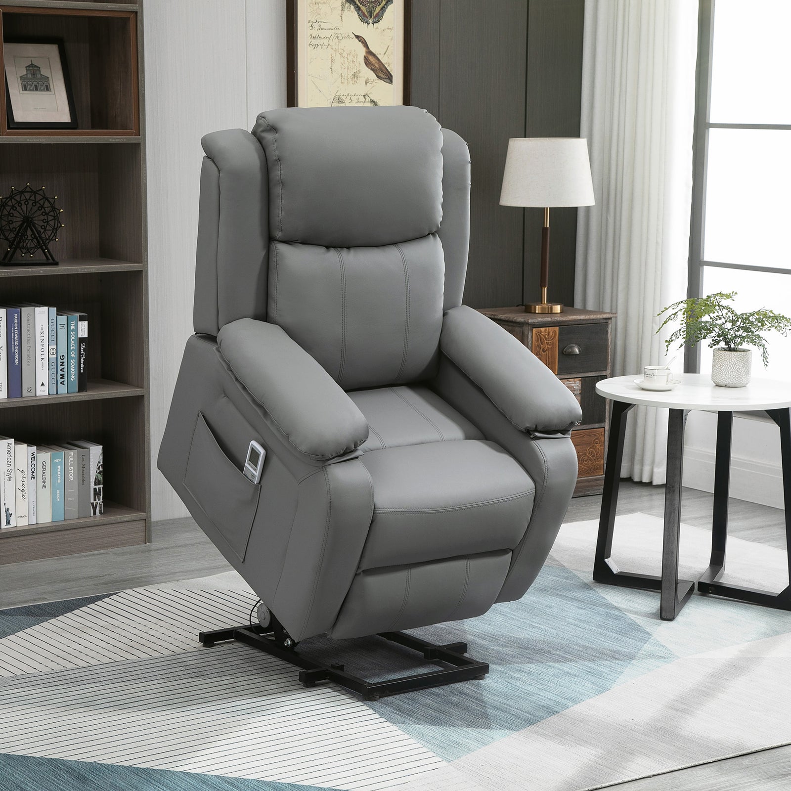 Riser Recliner Chair Power Lift W/ Remote