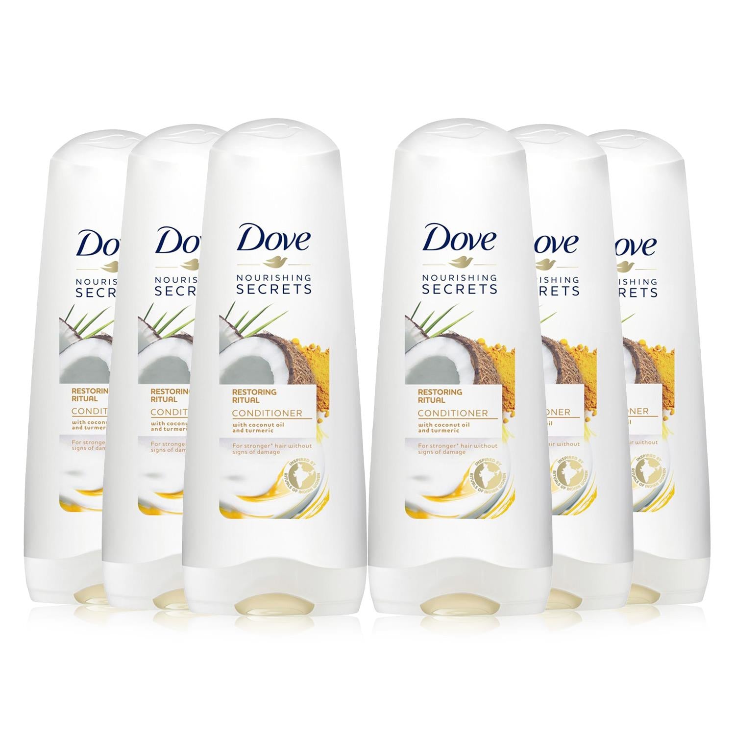 Nourishing Secrets Restoring Ritual Conditioner With Coconut Oil, 6x350ml