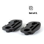 Fineway 2 Pack Chair Side Table Tray Drink Phone Tablet Holder