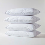Waterproof Pillow Protectors, Pack Of 4 | 40 x 80cm | White