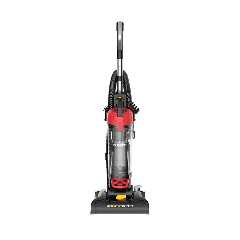 Upright Vacuum Cleaner, 13kpa Strong Suction,5 Height Adjustments, Powerful Motor & Brush Roll For Carpet And Hard Floors | Red