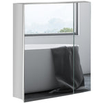 Medicine Cabinet With Mirror Wall-mounted Bathroom