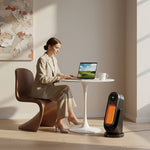 Electric Ptc Space Heater With Remote Control, Oscillation, And Human Sensor – Efficient Heating