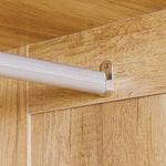 2 Door Wardrobe With 2 Drawers And Hanging Rail For Bedroom