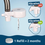 Ecopro Compact White Tap Water Filter Starter Pack