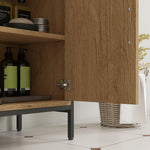 Under Sink Cabinet With Doors For Basin Without Or With Pedestal Oak