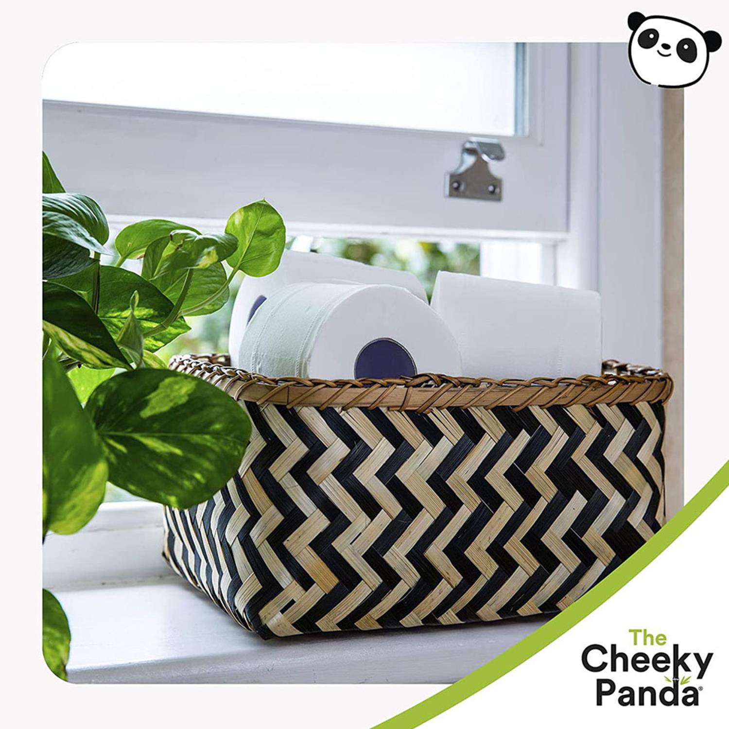 Classic Toilet Tissue From 100% Natural Bamboo, 45 Rolls(9rollsx5pack)