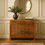 Artisan Furniture Solid Wood Amber Wavefront Cabinet