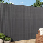200cm W X 300cm L Sun-blocked Privacy Fence Screen Panels | One Size | Dark Grey