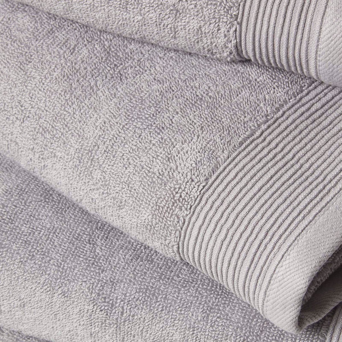 100% Combed Egyptian Cotton 700 Gsm Towels | Face Towel | Dove Grey