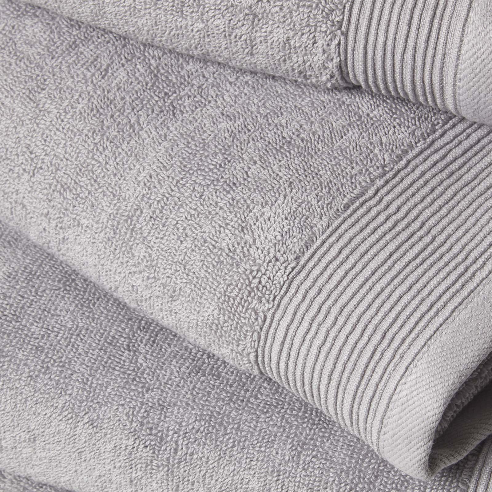 100% Combed Egyptian Cotton 700 Gsm Towels | Hand Towel | Dove Grey