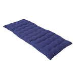 Outdoor Bench Cushion For 2 & 3 Seater Garden Seat Pad For Furniture, Kitchen, Dining & Indoor Use | 2 | Navy Blue