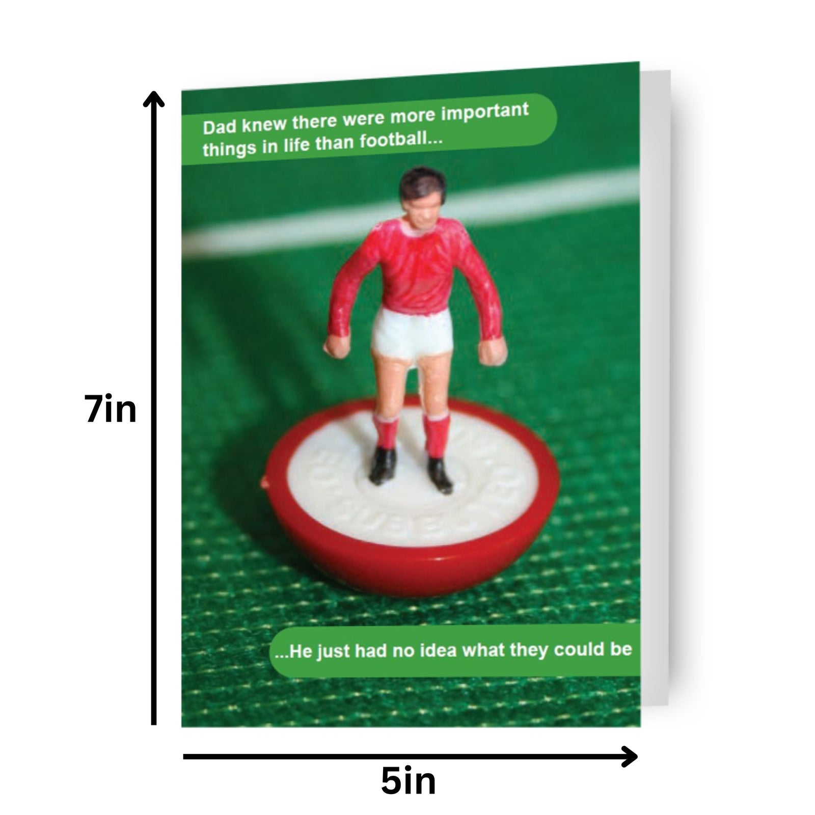 Football Father's Day Card Official Product