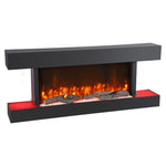Breeins 52inch Wall Mounted Electric Fireplace With Remote Control