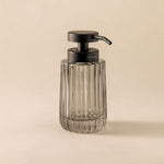 Soap Dispenser, 300ml, Resistant Glass, Grey, Lido Collection
