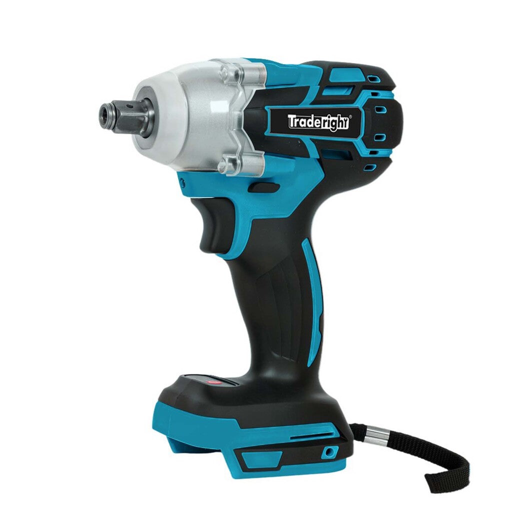 21v Brushless Impact Wrench Drill 1/2" Rattle Gun 4.0ah Battery Kit | Blue