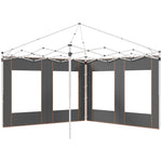 3x3(m) Or 3x6m Pop Up Gazebo Side Panels With Windows