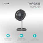 Rize Portable Fan With Rechargeable Battery | Grey