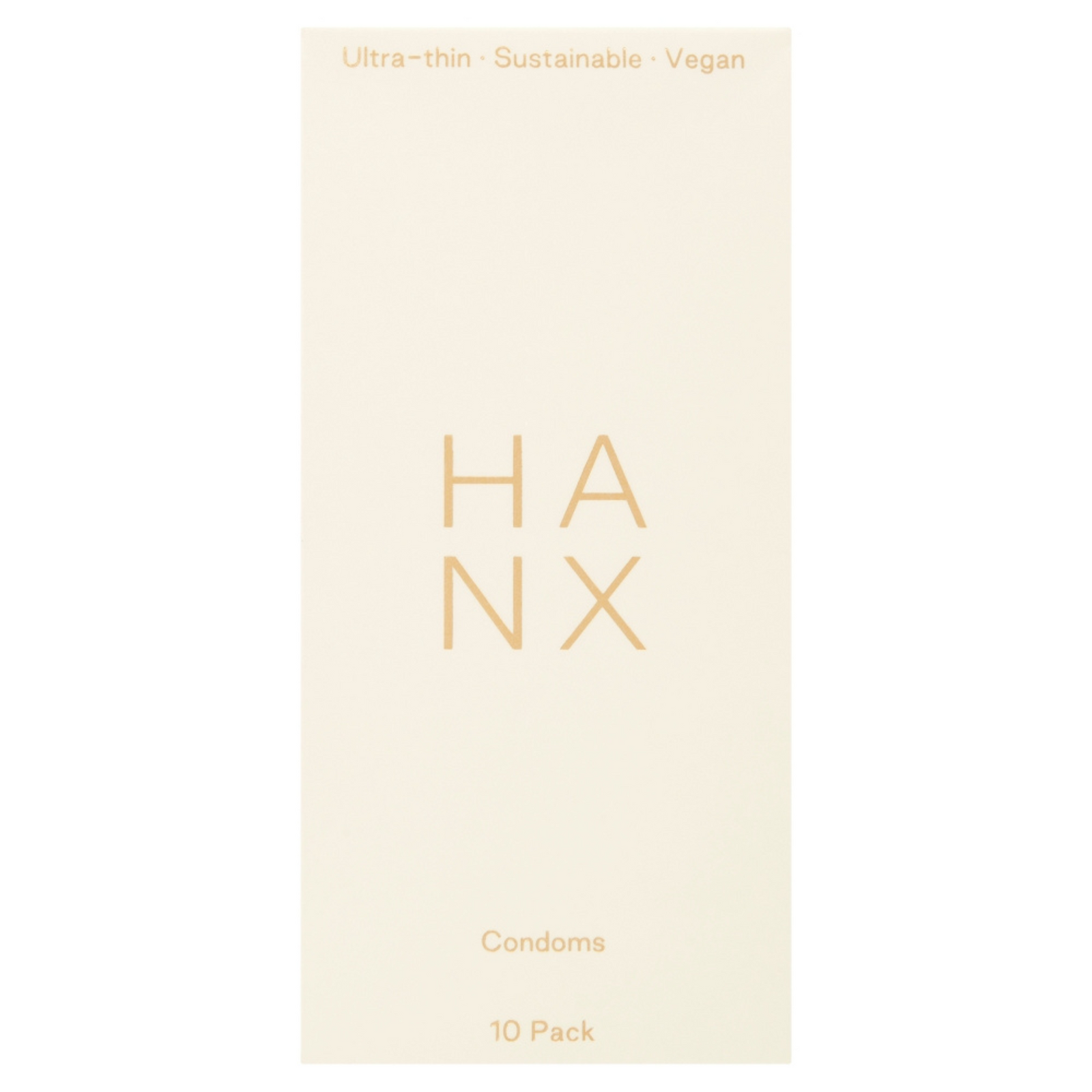 100% Vegan Condoms - Standard Size (10 Pack)
