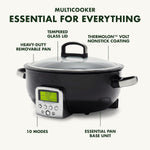 Elite Omnicooker, Pfas Free Ceramic Non-stick With 5.6l Capacity | Black