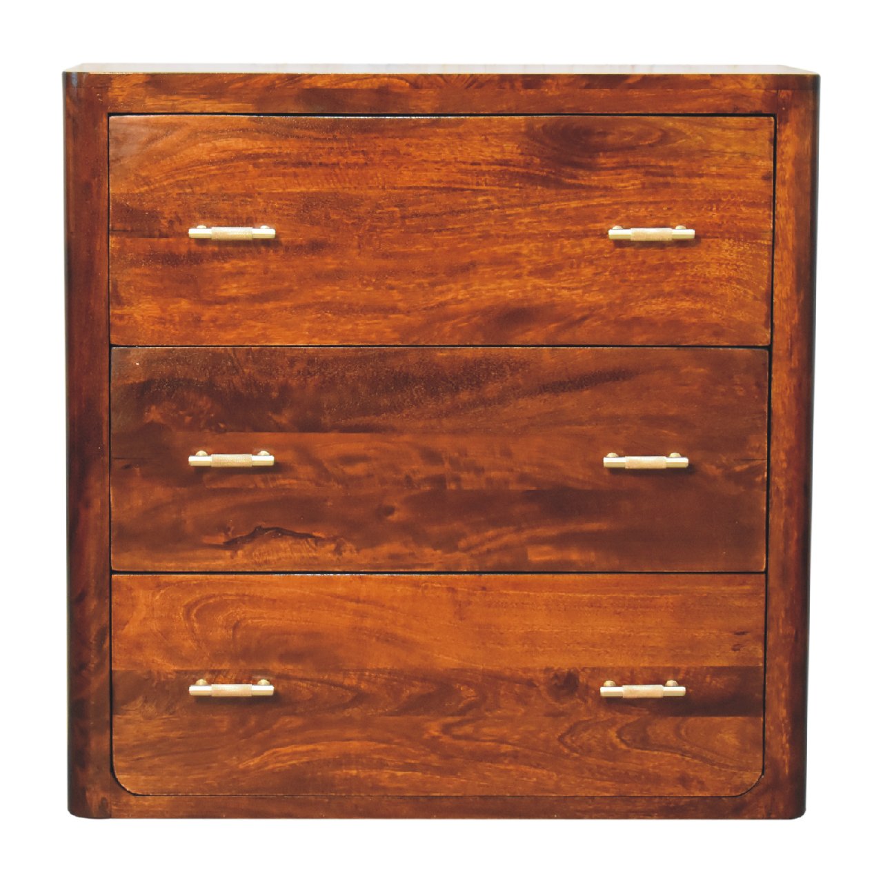 Solid Mango Wood Luca Chest Of Drawers