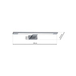 Shine Chrome Led 7w Wall Lamp Stylish Polished Chrome Light With Ip44 Rating Perfect For Mounting Above A Bathroom Mirror