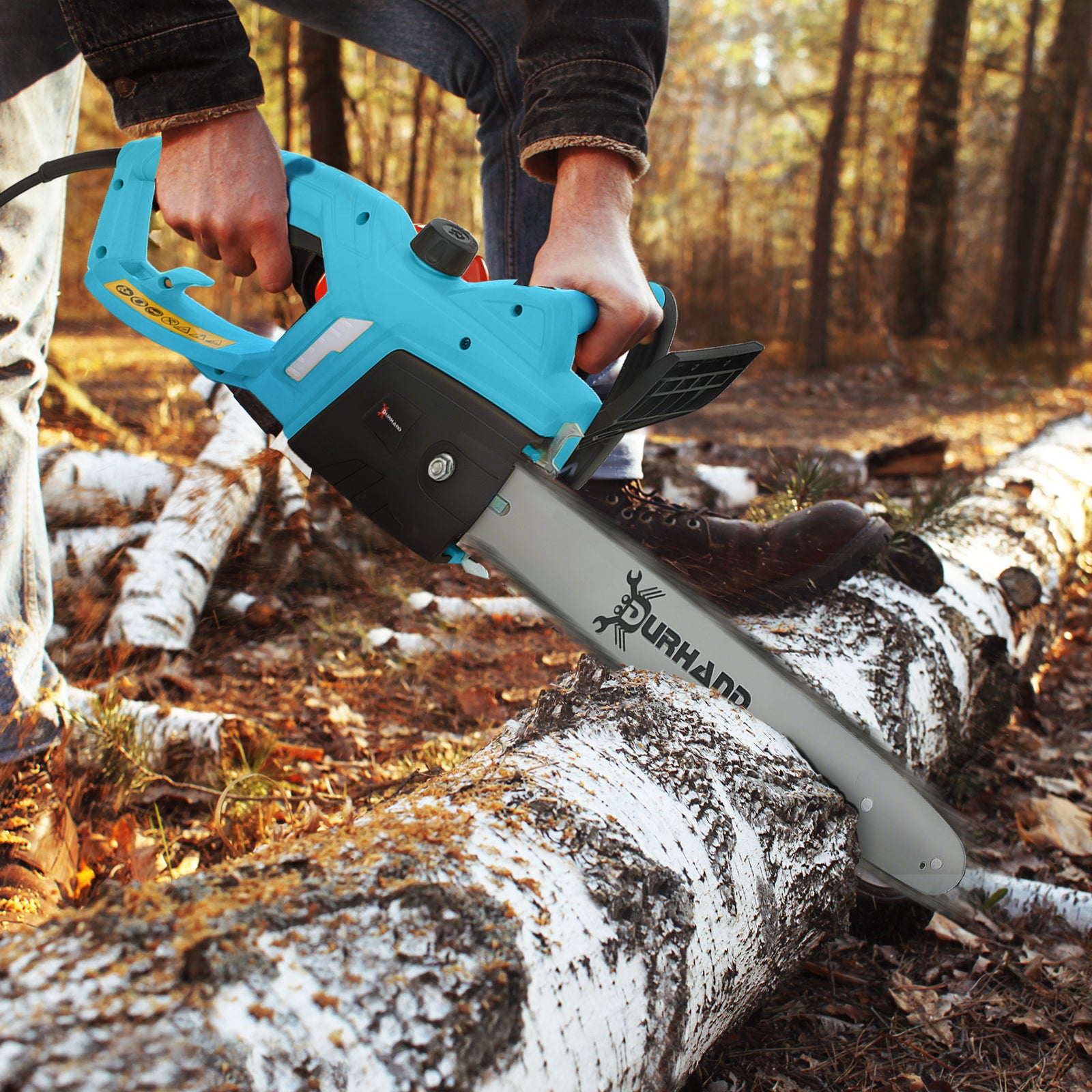 2000w Aluminium Chainsaw | Blue