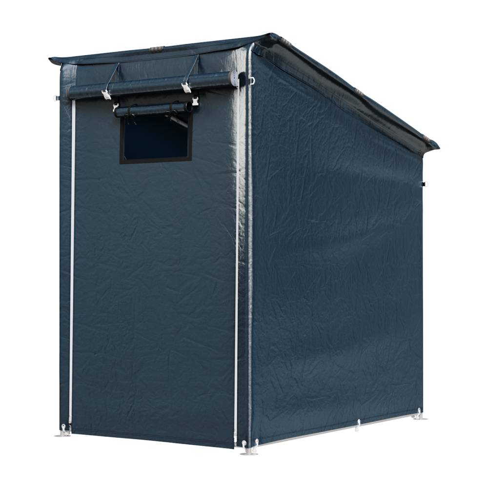 Breeins 4 X 6ft Outdoor Garden Storage Shelter With Roll-up Zipper Door