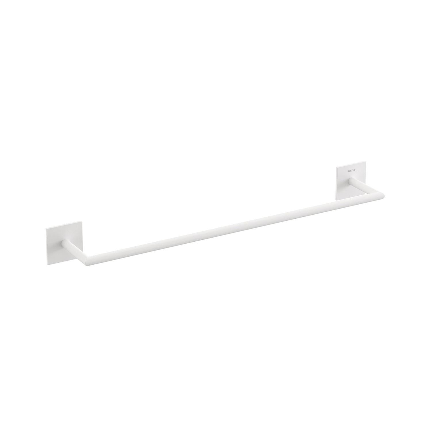 Towel Rail, 45cm, Self-adhesive, White, Anti-corrosion, Stick Collection
