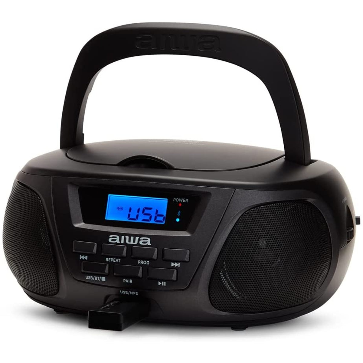 Bbtu-300 Boombox Portable Cd Radio | Black & White