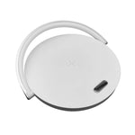 Touch Control Bedside Lamp With Built-in Wireless Charging | White