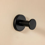Towel Hook, Robe Hook, Coat Hook, Matt Black, Architect S+ Collection