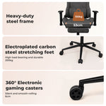 Ergonomic Office Chair 165° Reclining Executive Chair Spring Foam Cushion | Grey