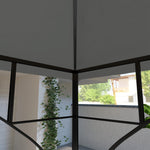 Gazebo Canopy Replacement Cover 3 X 3(m) 2-tier Roof Top