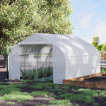 Walk-in Polytunnel Greenhouse 3.5x3x2m