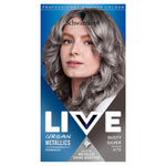 Live Metallic Shine Booster Permanent Hair Dye U72 Dusty Silver
