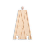 Bigjigs Toys 2 Track Splitter Pieces for Wooden Train Sets
