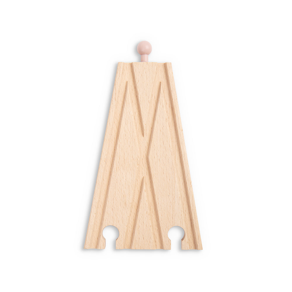 Bigjigs Toys 2 Track Splitter Pieces for Wooden Train Sets