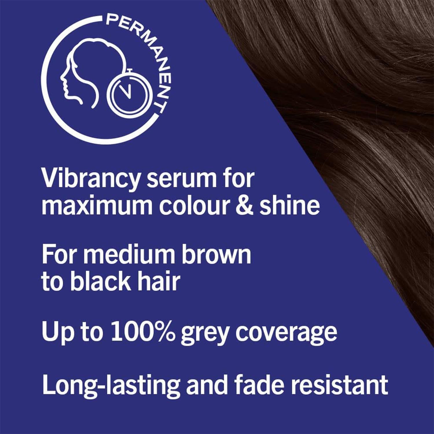 Live Intense Colour Permanent Hair Dye, 089 Bitter Sweet Chocolate