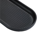 Recycled Bathroom Tray - Replaceable head that is screwed in - Closed fit storage cover - Made in the UK | Graphite Black