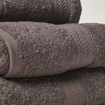100% Combed Egyptian Cotton 500 Gsm Towels | Set-of-4 | Slate Grey