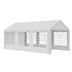 6m X 3m Heavy Duty Carport Outdoor Car Canopy Shelter Tent