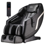 Zero Gravity Full Body Massage Chair With Heat And Handheld Remote Reclining Back, Foot Roller, Air Compression, Shiatsu Massage For Home And Office | Black
